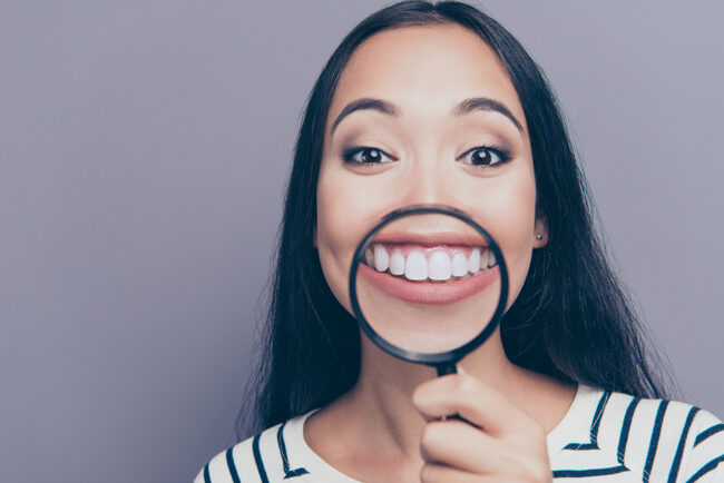 Close-up Portrait Of Nice Attractive Funny Foolish Straight-hair